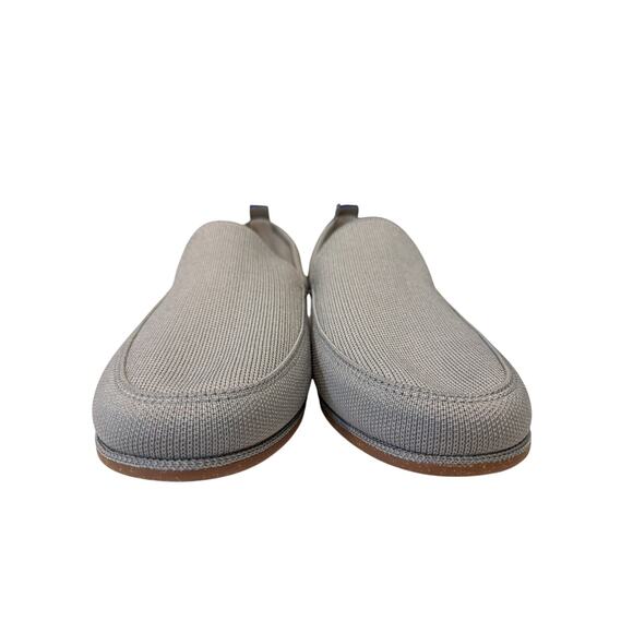 Rothy\'s Ravelo light grey knit loafers Mens Sz 11 rubber outsole Casual Preppy